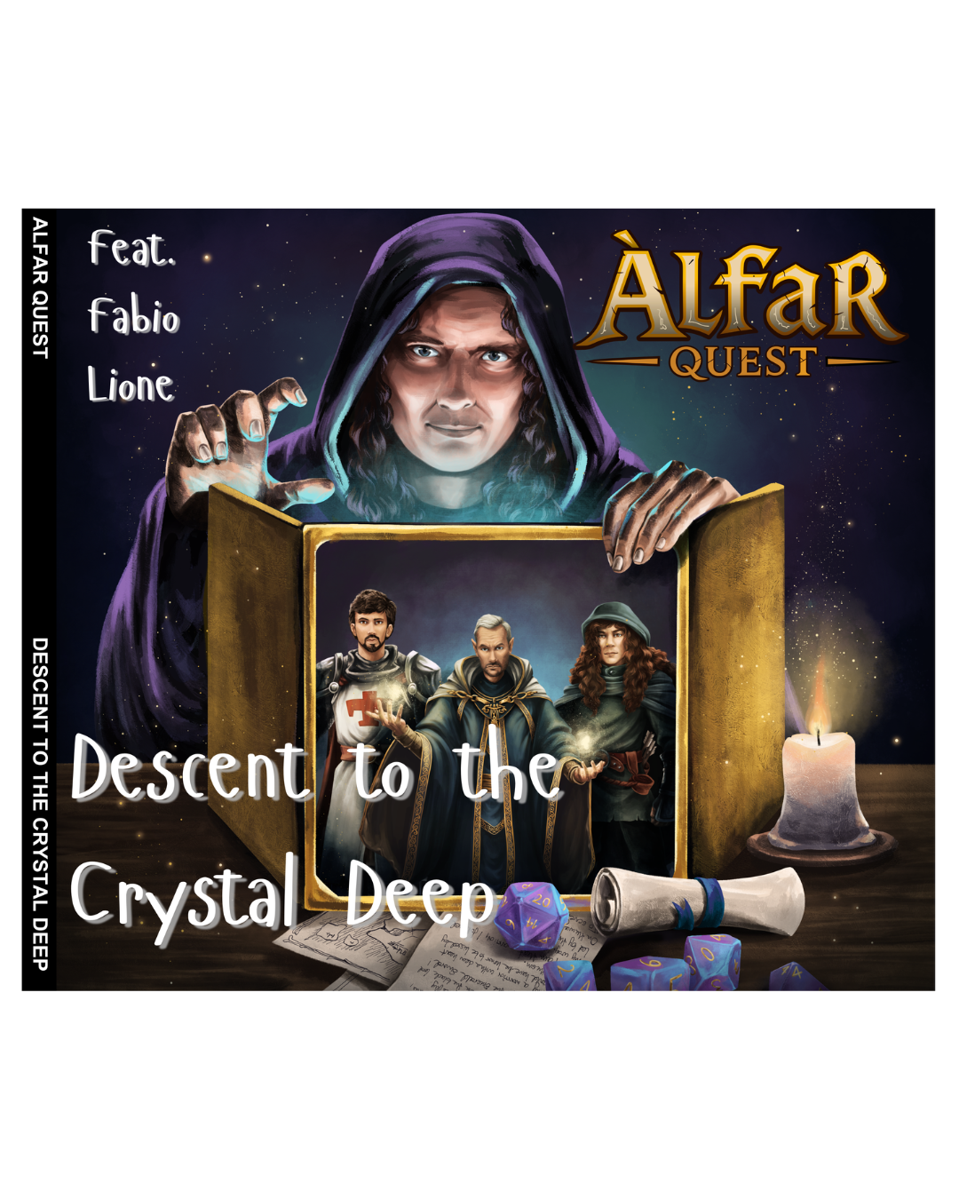 CD - Descent to the Crytal Deep - EP - Digpack (PRE-ORDER)